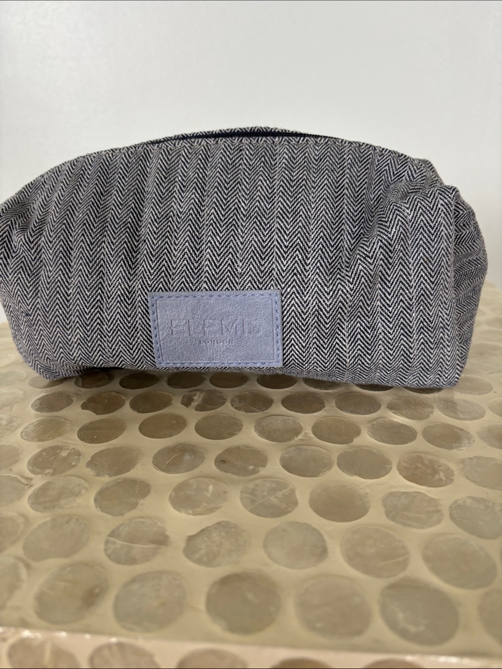 Elemis Herringbone Travel Bag